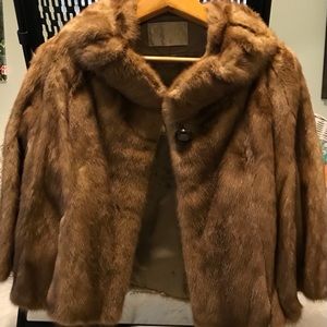VINTAGE Mink Swing Jacket